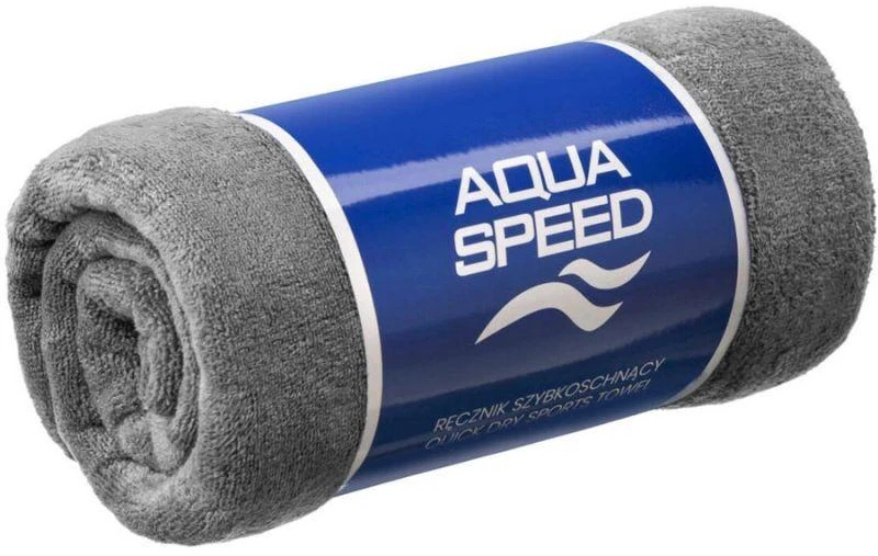 AQUA SPEED Microfiber Rankšluostis Dry Soft Pilkas 50x100cm