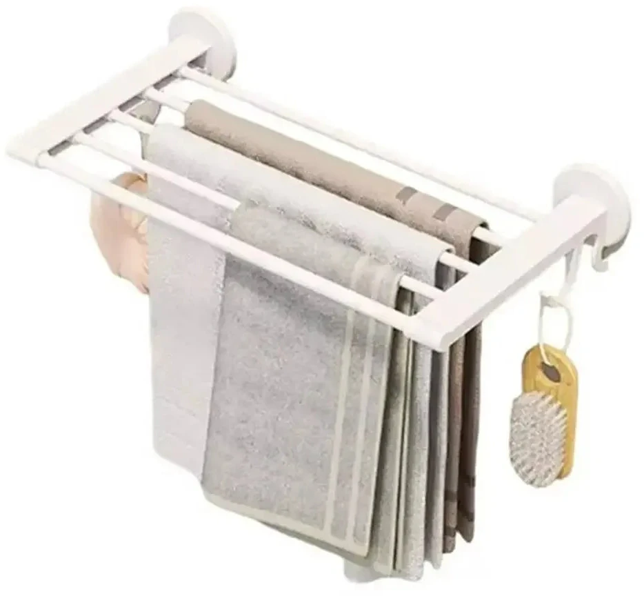 Rankšluostis Rankšluosčių laikiklis su kabliukais (45 cm)
