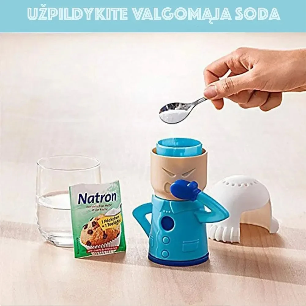 Rankšluostis Šaldytuvo kvapų valiklis