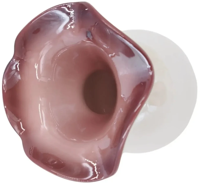 Rankšluostis Stiklinė vaza 12.5 × 16 cm