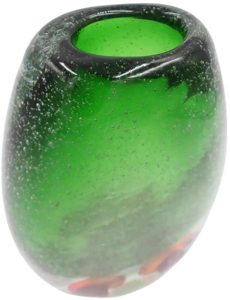 Rankšluostis Stiklinė vaza, 17x7.5x20 cm – Forma Lumo kolekcija