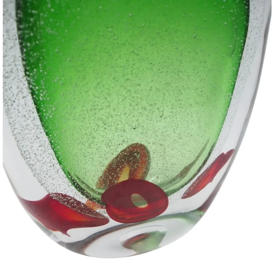 Rankšluostis Stiklinė vaza, 18x7x27 cm – Forma Lumo kolekcija