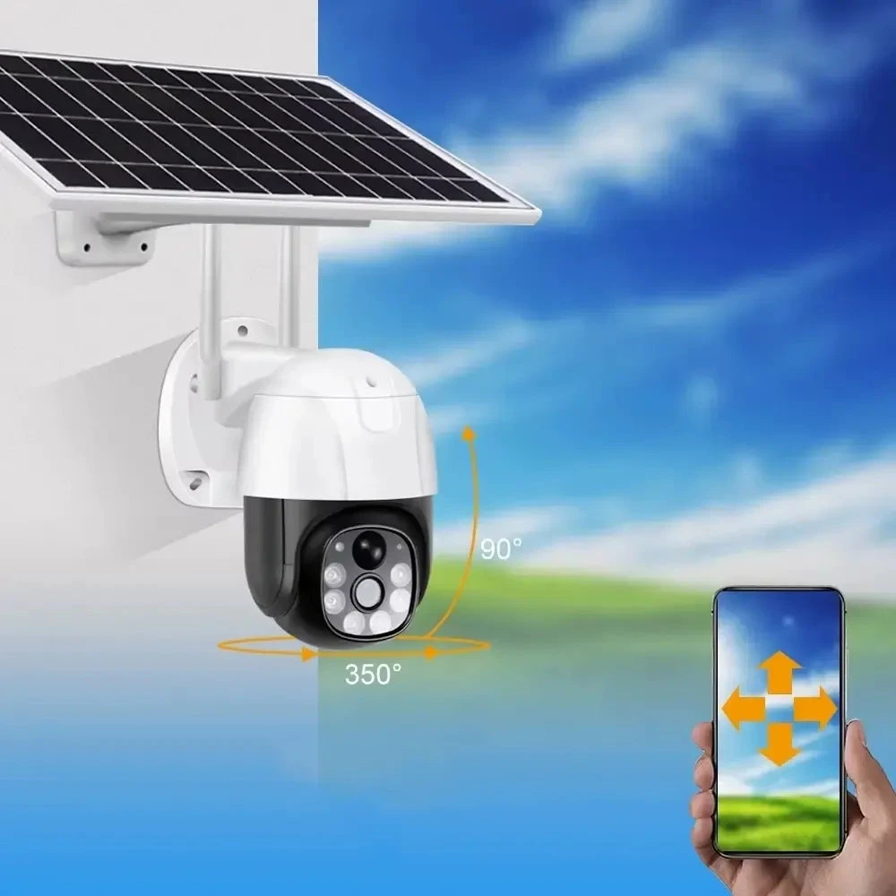 Rankšluostis WIFI lauko kamera 350°/90° vaizdu
