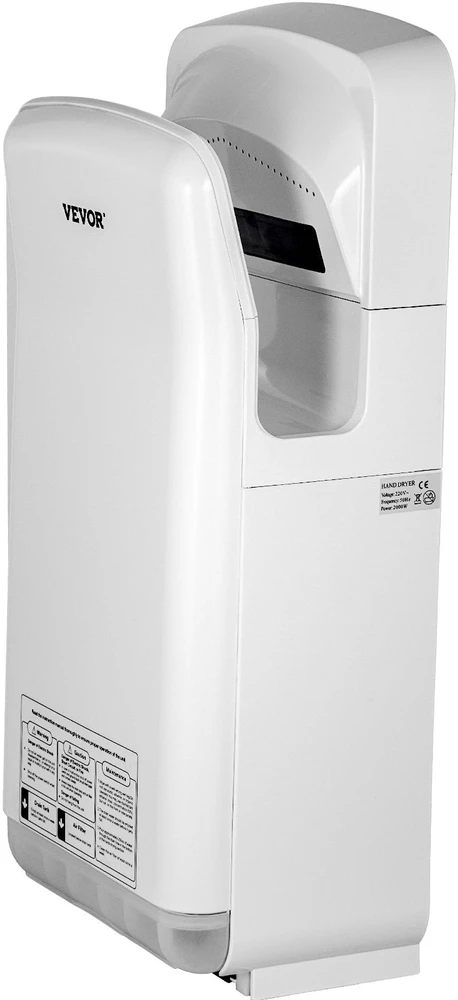 VEVOR elektrinis komercinis rankų džiovintuvas su HEPA filtru