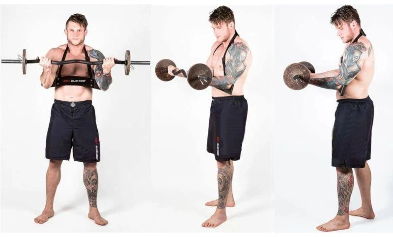 Rankų stiprintuvas BUSHIDO BICEPS pratimams ARB-730