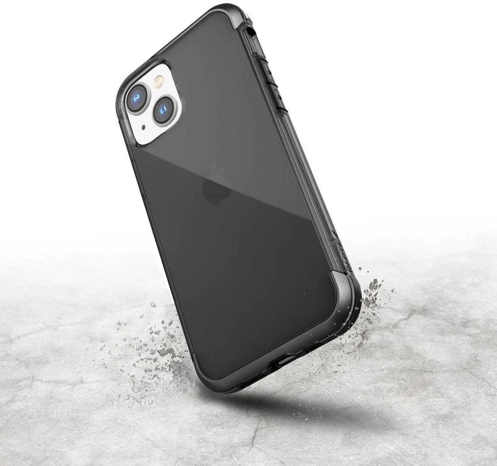Raptic X-Doria Air Apple iPhone 14 Plus armored dėklas telefonui pilkos spalvos