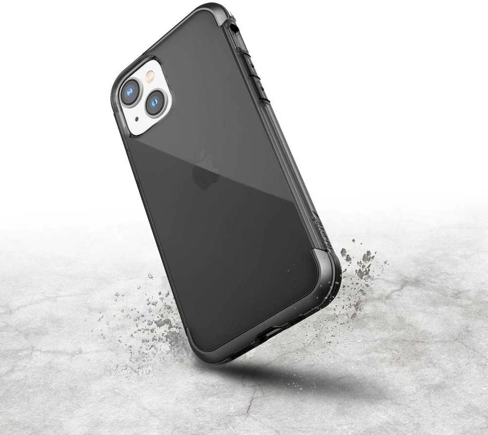 Raptic X-Doria Air Apple iPhone 14 armored dėklas telefonui pilkos spalvos
