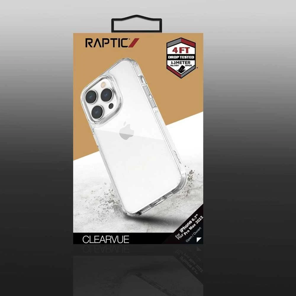 Raptic X-Doria Clearvue Apple iPhone 14 Pro Max dėklas telefonui skaidrus