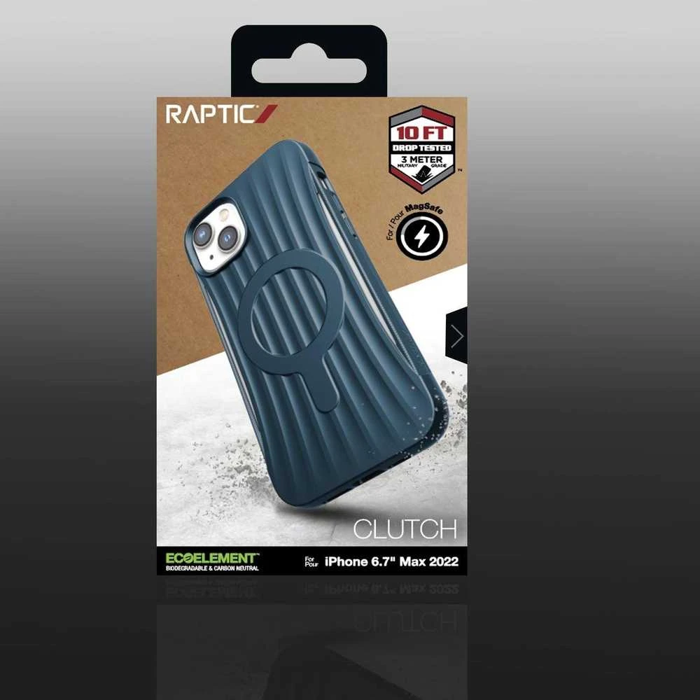 Raptic X-Doria Clutch Apple iPhone 14 Plus su MagSafe dėklas telefonui mėlynos spalvos