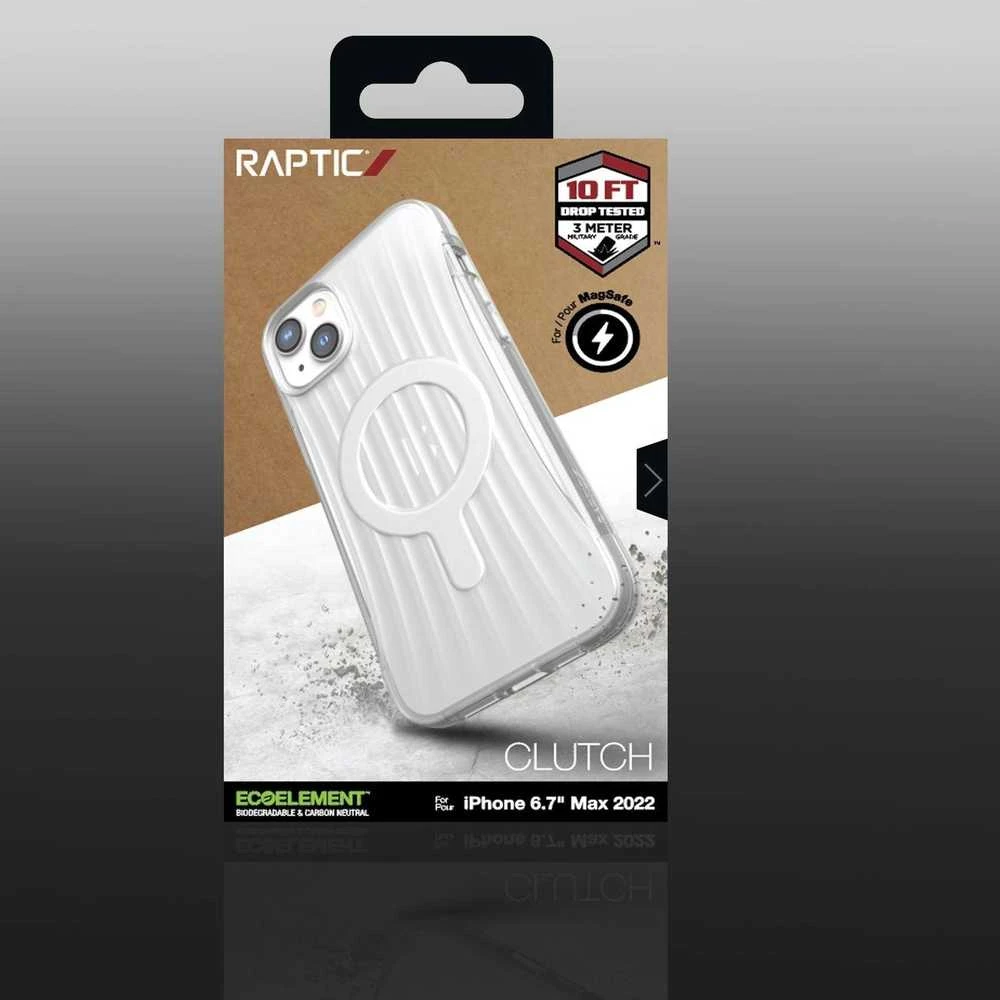 Raptic X-Doria Clutch Apple iPhone 14 Plus su MagSafe dėklas telefonui skaidrus