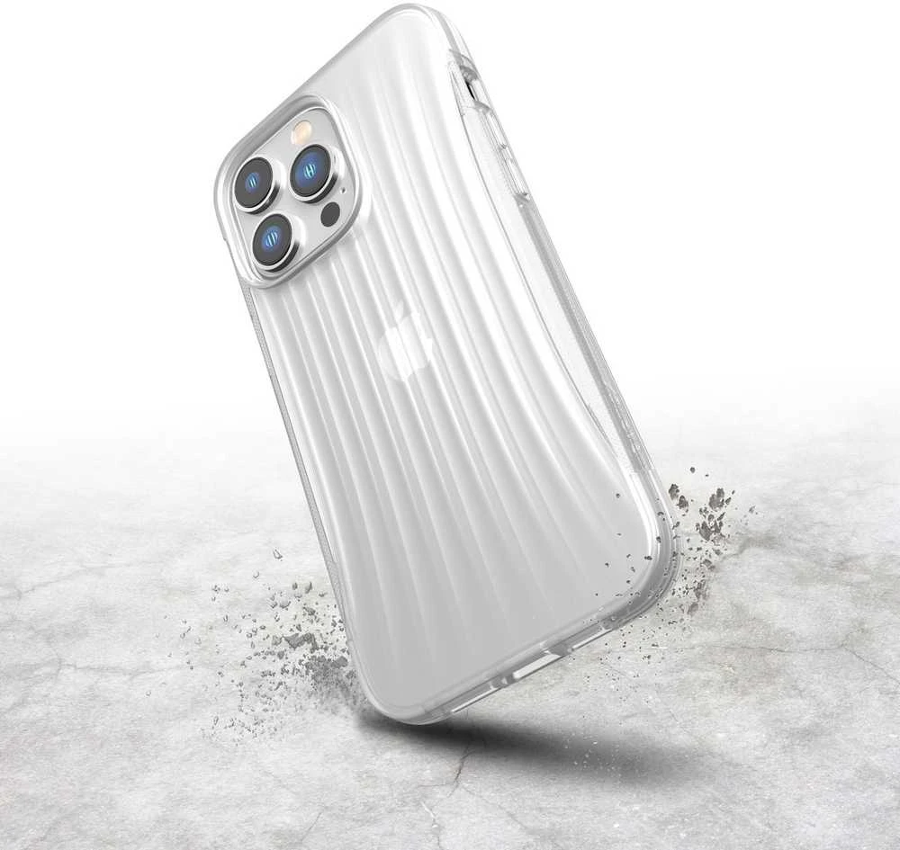 Raptic X-Doria Clutch dėklas iPhone 14 Pro galinis dangtelis skaidrus