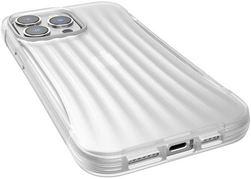 Raptic X-Doria Clutch dėklas iPhone 14 Pro galinis dangtelis skaidrus