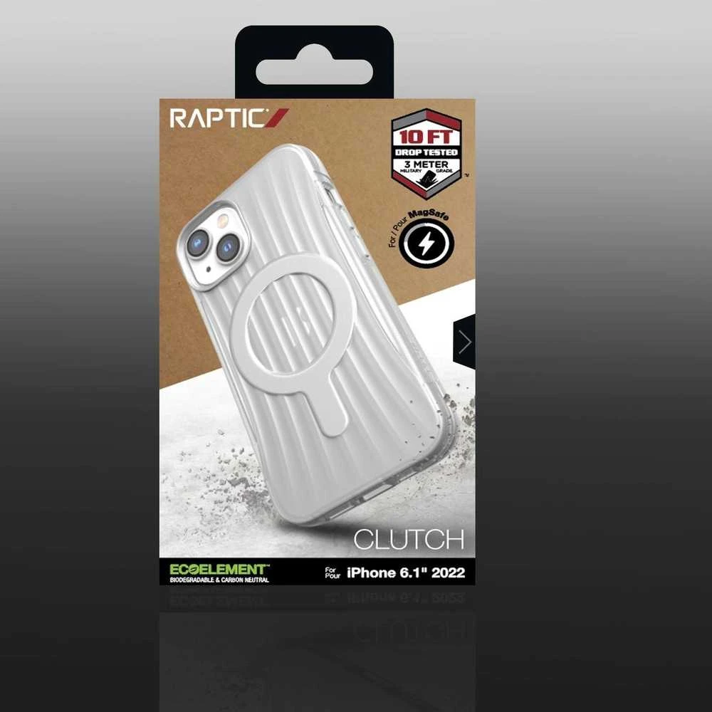 Raptic X-Doria Clutch Apple iPhone 14 su MagSafe dėklas telefonui skaidrus