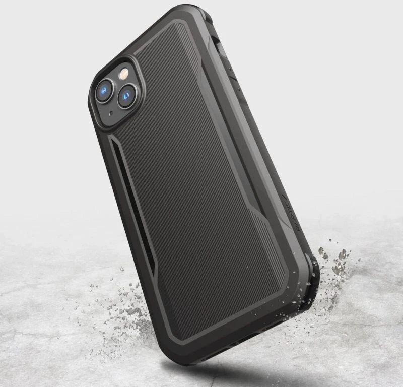 Raptic X-Doria Fort Apple iPhone 14 Plus su MagSafe armored dėklas telefonui juodos spalvos