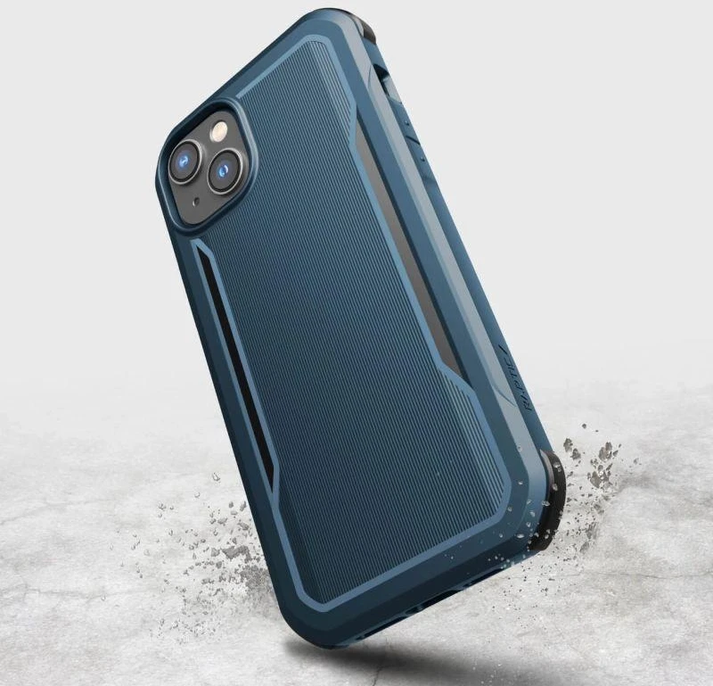 Raptic X-Doria Fort iPhone 14 Plus MagSafe armored dėklas telefonui mėlynos spalvos