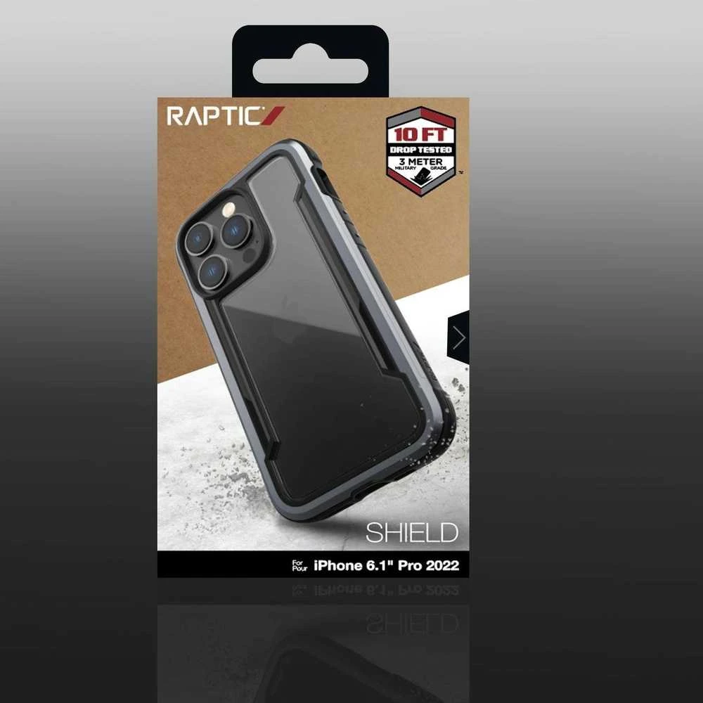 Raptic X-Doria Shield Apple iPhone 14 Pro armored dėklas telefonui juodos spalvos
