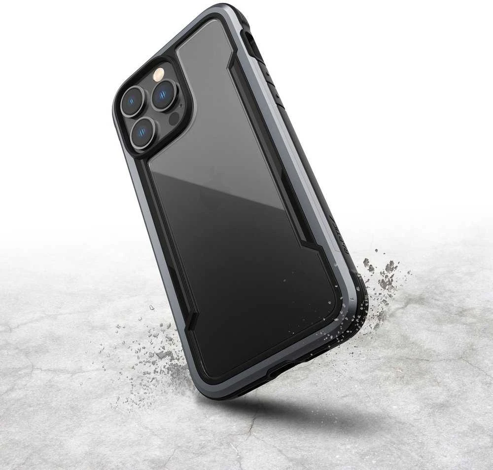Raptic X-Doria Shield Apple iPhone 14 Pro Max armored dėklas telefonui juodos spalvos