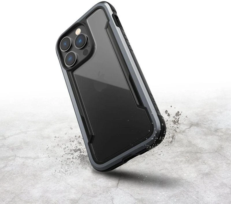 Raptic X-Doria Shield Apple iPhone 14 Pro armored dėklas telefonui juodos spalvos