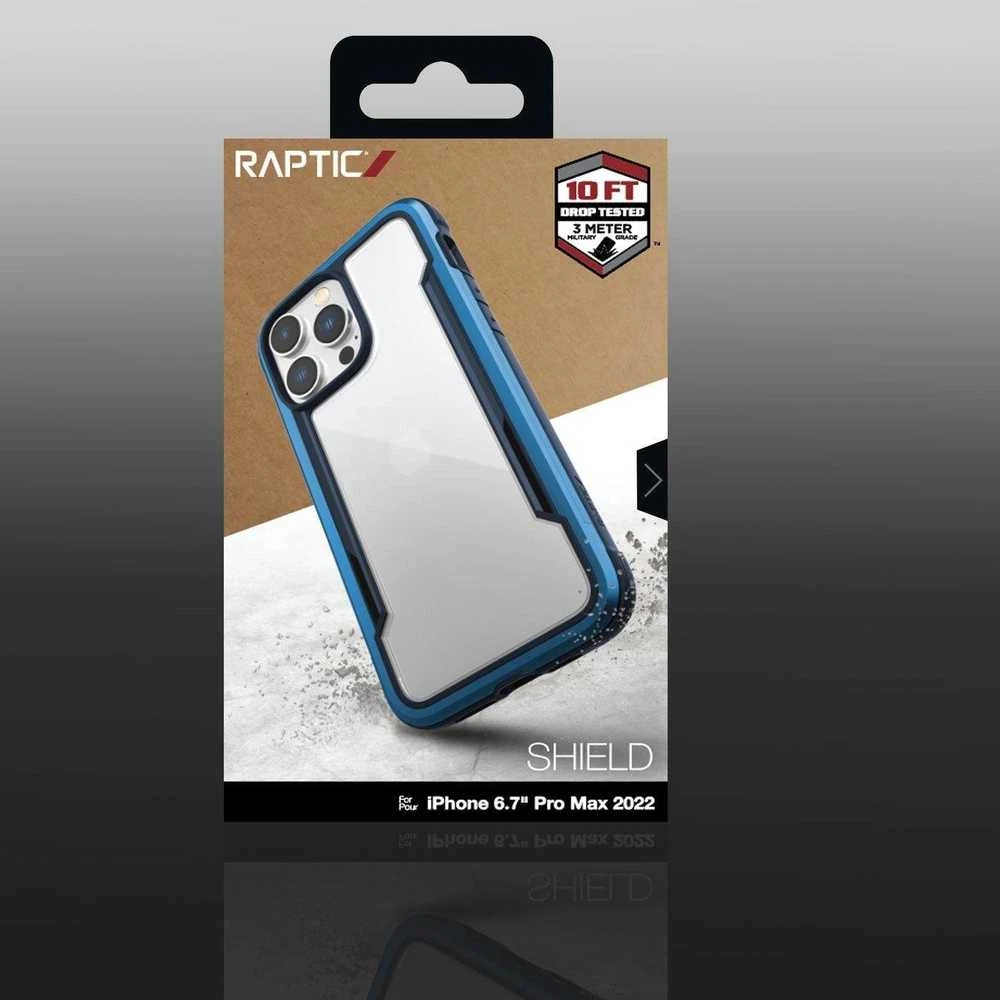 Raptic X-Doria Shield Apple iPhone 14 Pro Max armored dėklas telefonui mėlynos spalvos