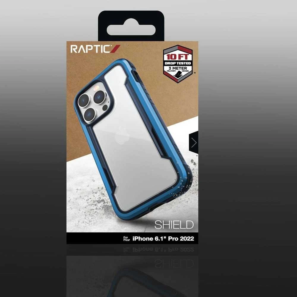 Raptic X-Doria Shield Apple iPhone 14 Pro armored dėklas telefonui mėlynos spalvos