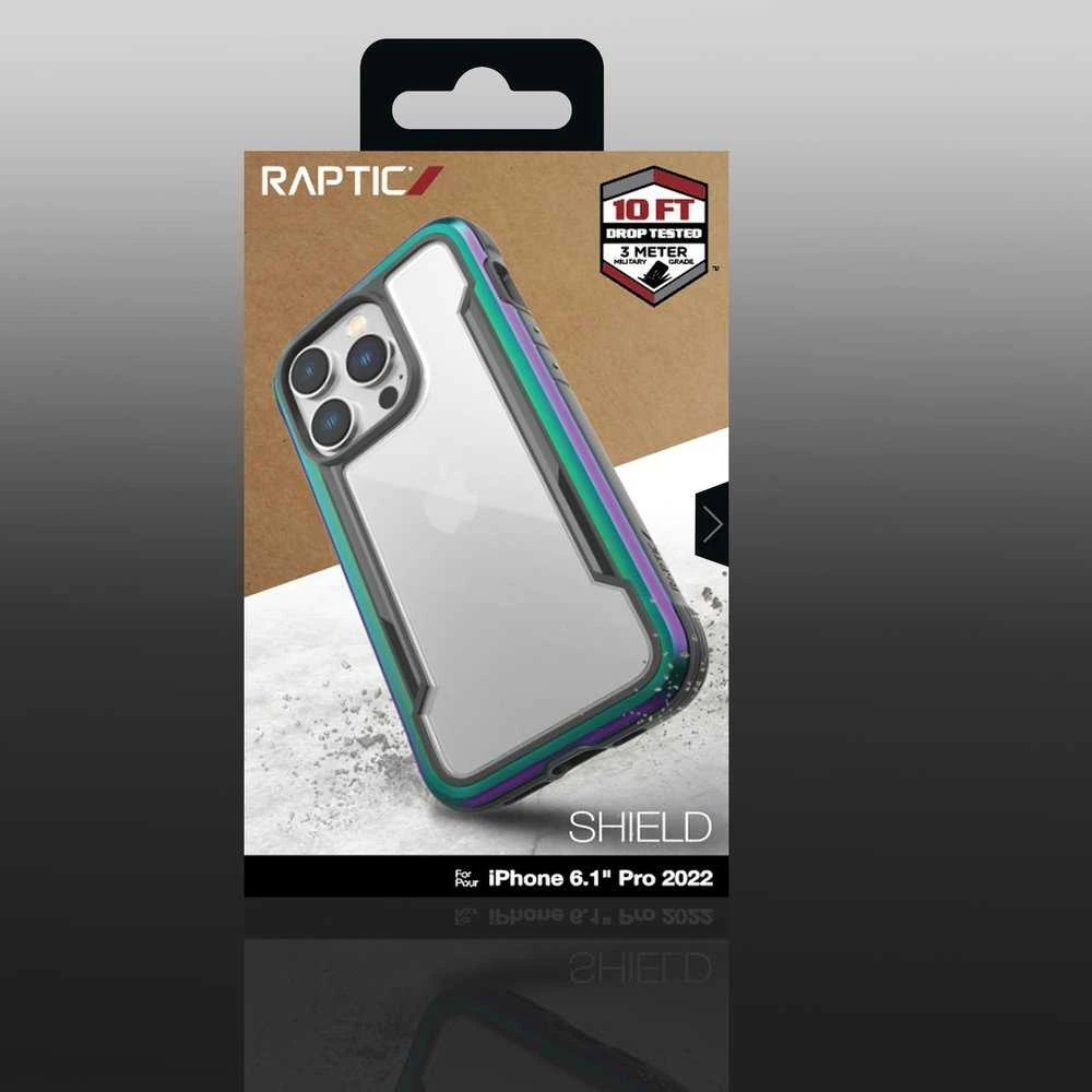 Dėklas „Raptic X-Doria Shield iPhone 14 Pro“ šarvuotas opalas