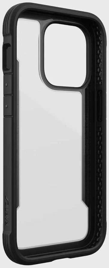 Raptic X-Doria Shield dėklas iPhone 14 Pro šarvuotas dangtelis juodas