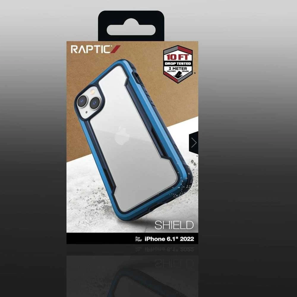 Raptic X-Doria Shield iPhone 14 armored dėklas telefonui mėlynos spalvos