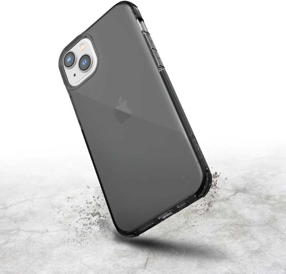 Raptic X-Doria Clear Apple iPhone 14 Plus armored dėklas telefonui pilkos spalvos