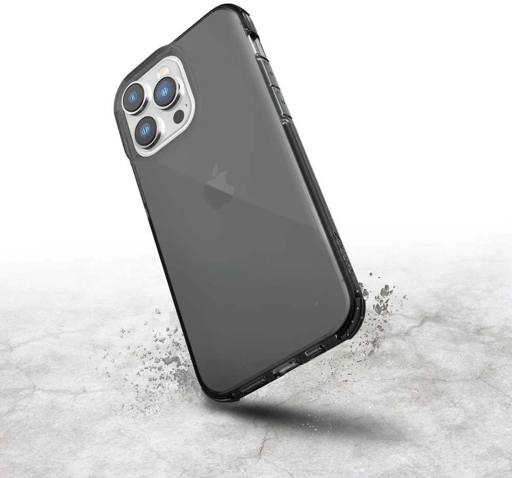 Raptic X-Doria Clear Apple iPhone 14 Pro Max armored dėklas telefonui juodos spalvos