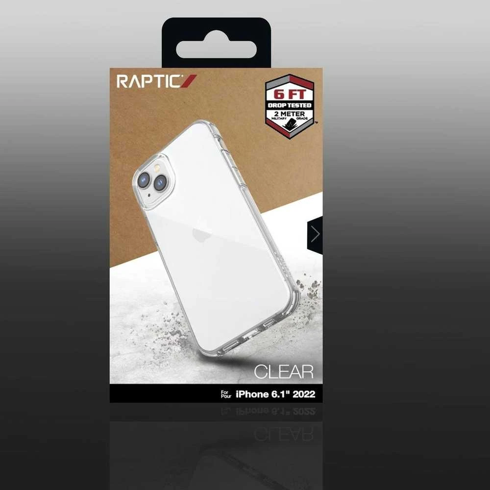 Raptic X-Doria Clear Apple iPhone 14 armored dėklas telefonui skaidrus