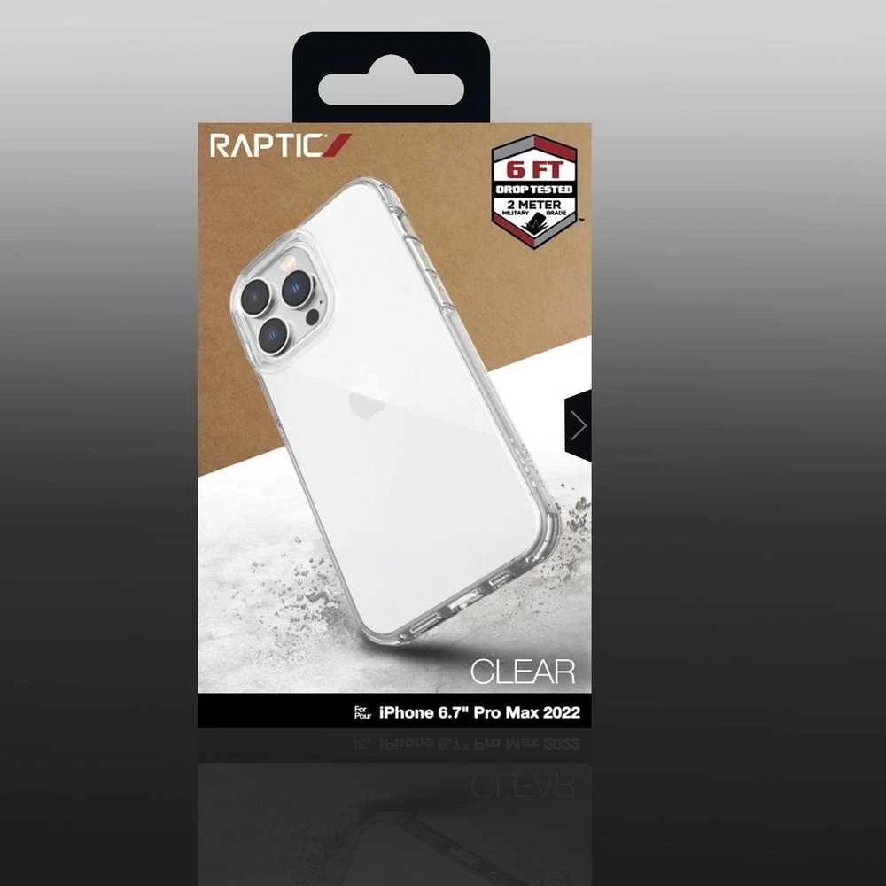 Raptic X-Doria Clear Apple iPhone 14 Pro Max armored dėklas telefonui skaidrus