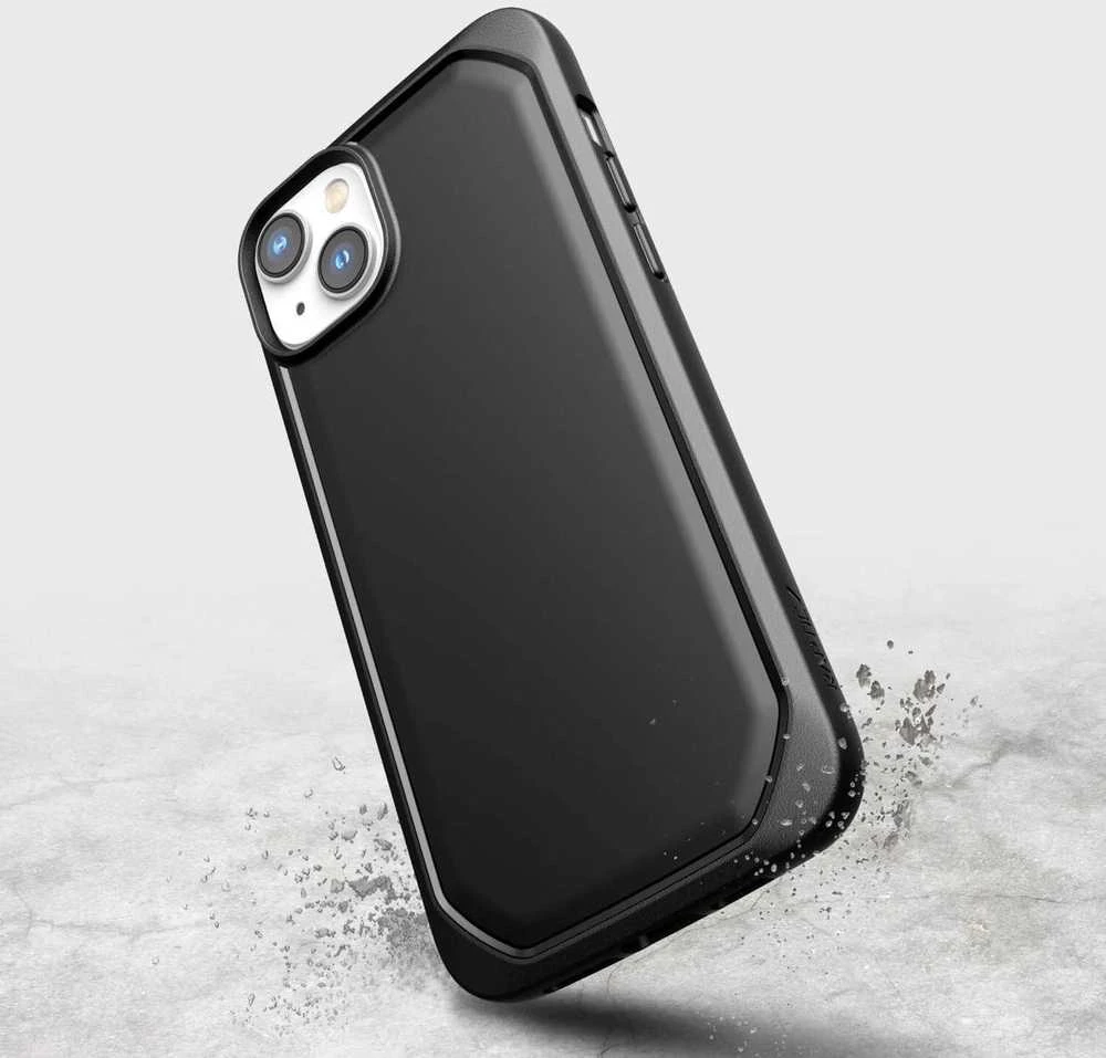 Raptic X-Doria Slim Apple iPhone 14 Plus dėklas telefonui juodos spalvos