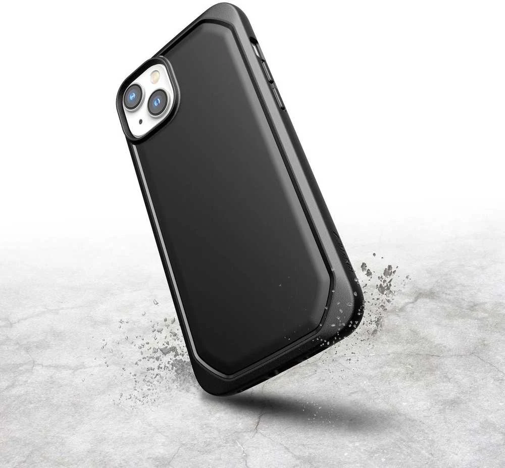 Raptic X-Doria Slim Apple iPhone 14 Plus dėklas telefonui juodos spalvos