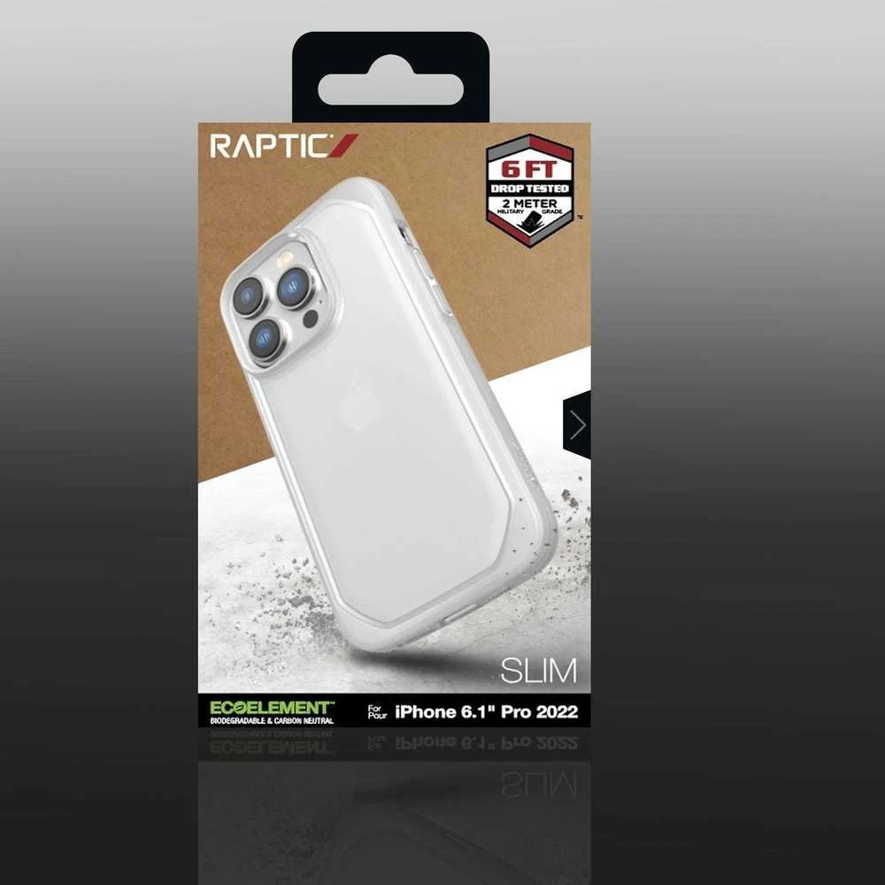 Raptic X-Doria Slim iPhone 14 Pro dėklas telefonui skaidrus