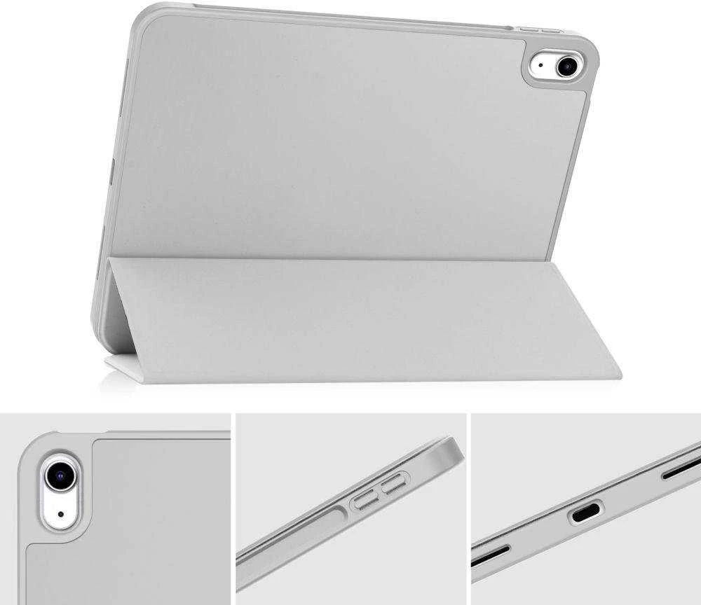 Tech-Protect SC Pen Apple iPad 10.9” 10 / 2022 / 11” 11 / 2025 – dėklas planšetiniam kompiuteriui pilkos spalvos