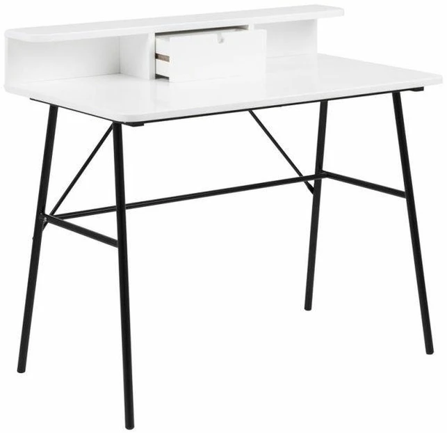 Stalas PASCAL, 100x55xH88,8 cm, baltas