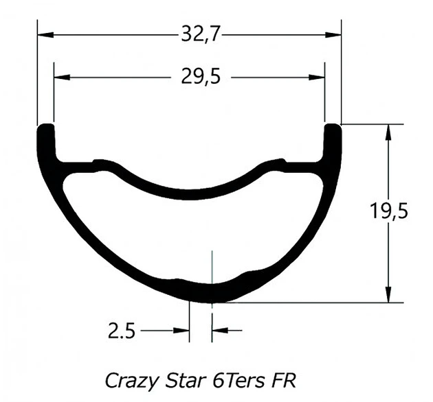 Ratlankis 29" Duke Crazy Star 6ters FR
