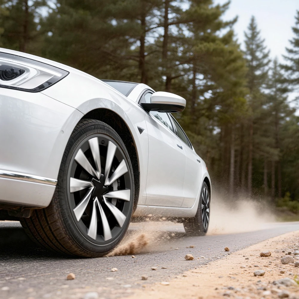 VEVOR Tesla Model Y 2025 ratų gaubtai, 20 cm