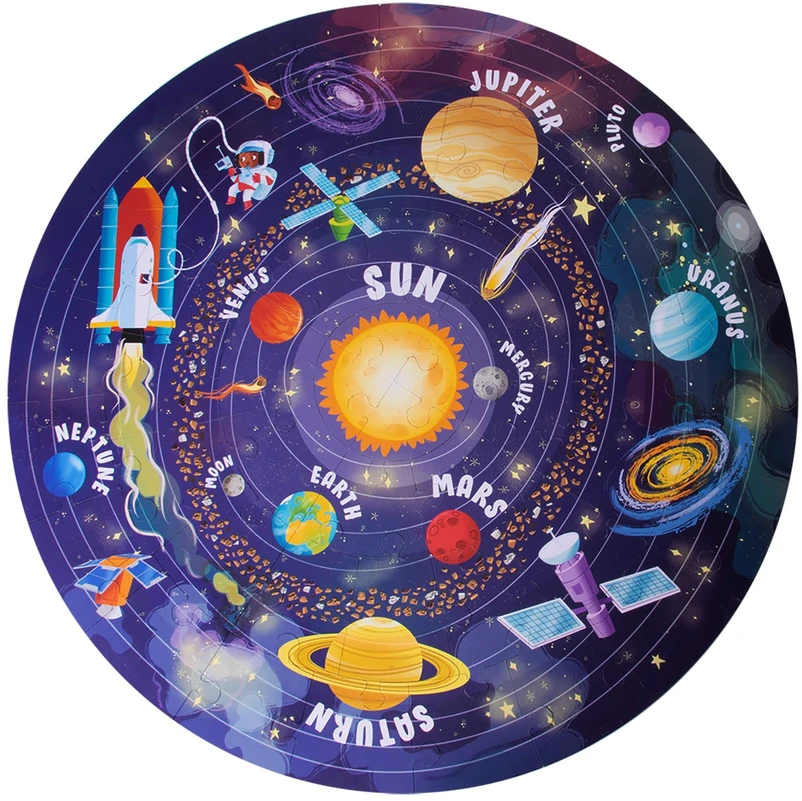 Rato formos dėlionė „Solar System“