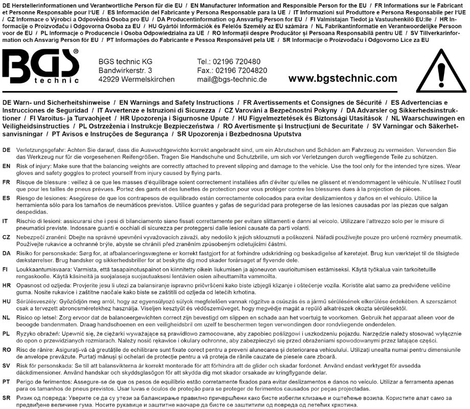 RATO SVARELIAI BALANSAVIMO REPLĖS | 225 MM (9500)