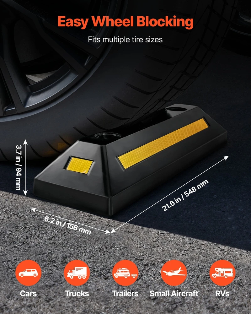 VEVOR Automobilio parkavimo stopperiai