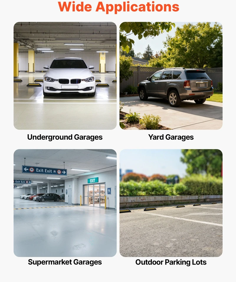 VEVOR Automobilio parkavimo stopperiai