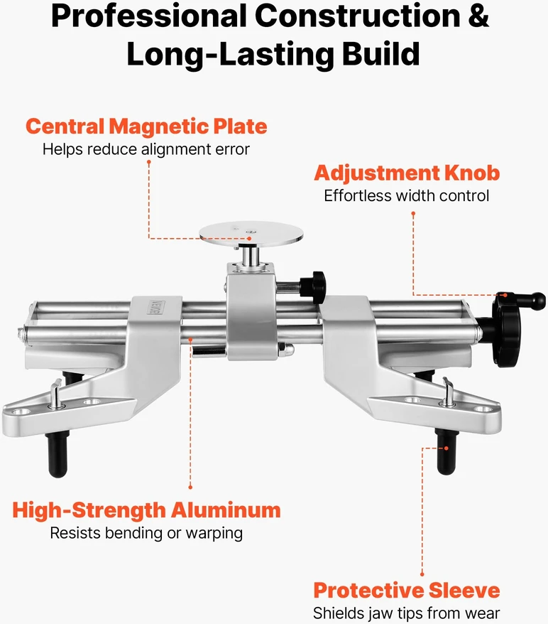 VEVOR ratlankių spaustuvas ir magnetinis adapteris