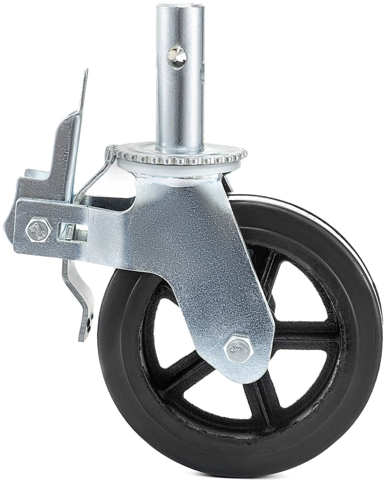 VEVOR 4 dalių 20 cm guminiai sukamieji ratukai