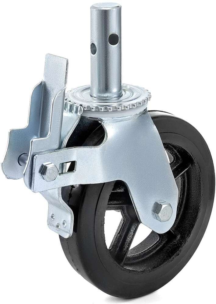 VEVOR 4 dalių 20 cm guminiai sukamieji ratukai