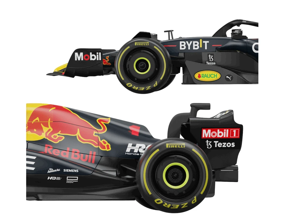Rastar Raudona Bull RB181 F1 Nuotolinio Valdymo Modelis, Mėlynas
