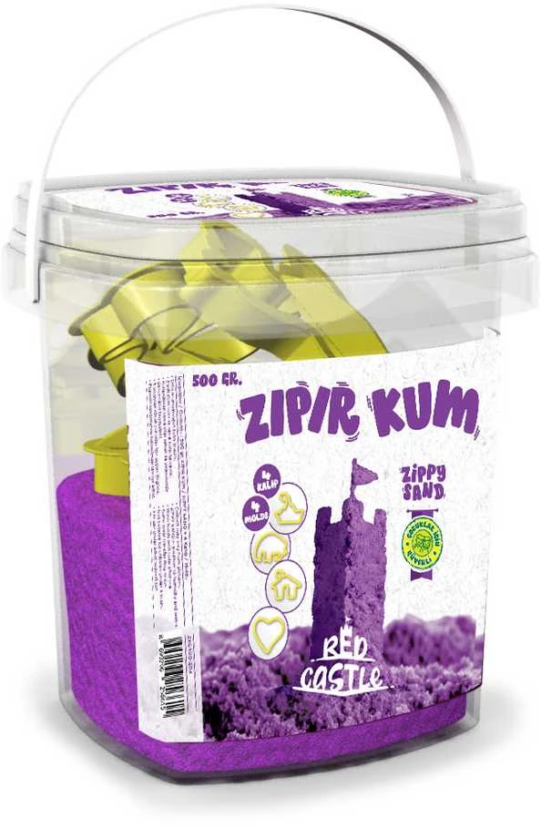 Red Castle Raudona Castle kinetinis smėlis, violetinis 500g