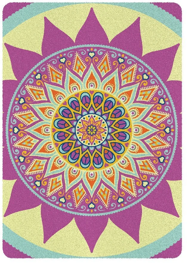 Red Castle Raudona Castle smėlio rinkinys, Mandala