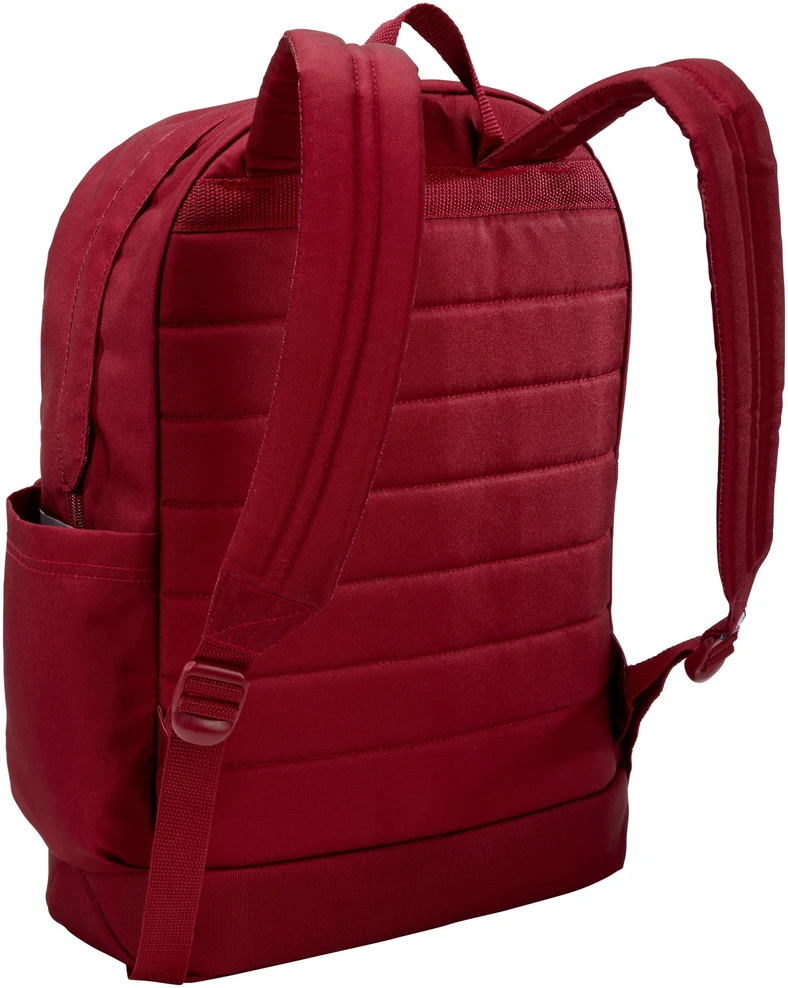 Raudona kasdienė kuprinė 24 l su skyriumi nešiojamajam kompiuteriui