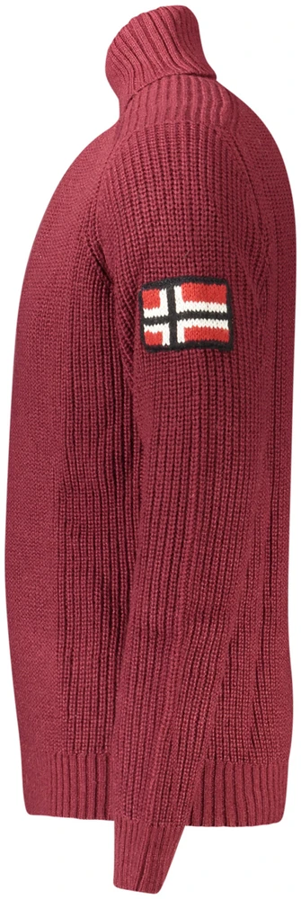 Raudona sweter męski NORWAY 1963 853112